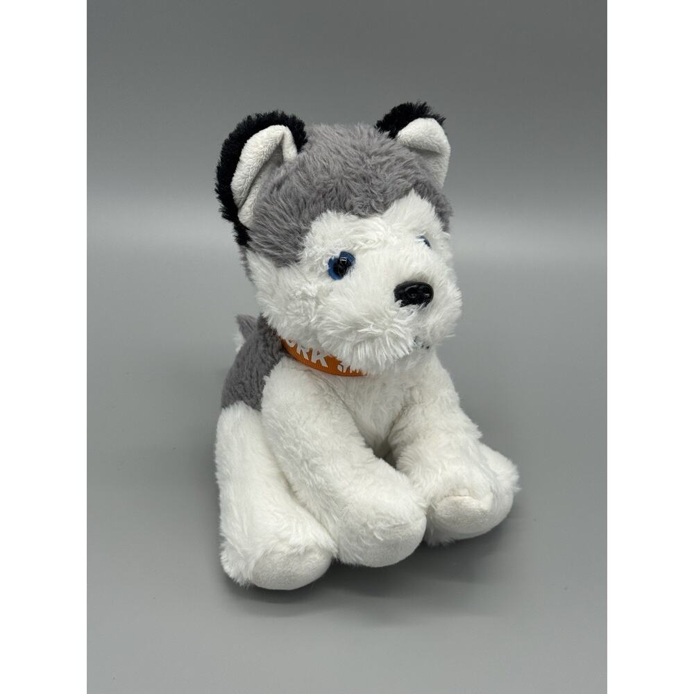 Habitat for Humanity Husky Dog Puppy Cork Plush Stuffed Animal Limited Edition